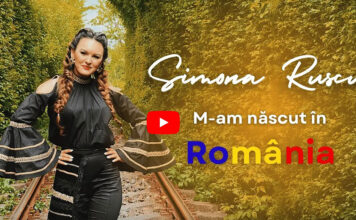 Simona Ruscu a lansat imnul diasporei, piesa „M-am născut în România” (video)